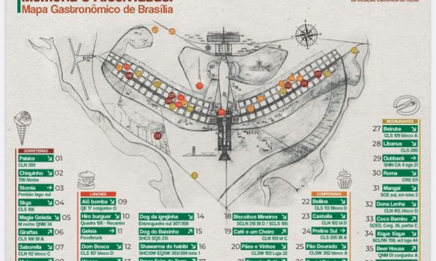 Mapa Gastronômico Afetivo de Brasília