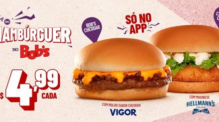 Dia do Hambúrguer: Bob’s oferece sanduíches por apenas R$4,99